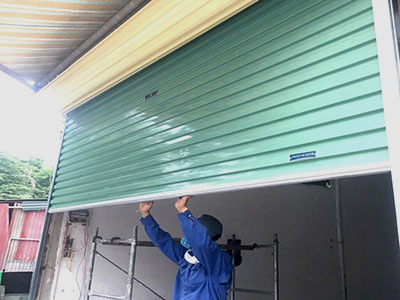 Cửa cuốn tấm liền 1