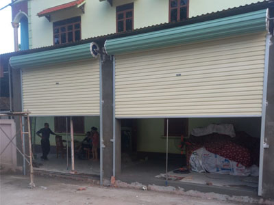 Thi công lắp đặt cửa cuốn